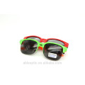 best sell popular double color cute kids children sunglasses eye glasses wholesale with rivet